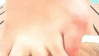 Outdoor Asian Fuck with Horny Skinny College Teen