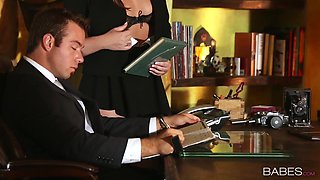 Lustful bimbo exciting porn video