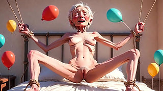 Mature Slave Bound & Begging - Wants Pussy Filled with Hot Cum