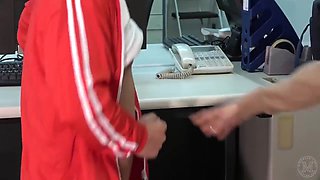 The Scent Of Sweaty Pantyhose Feet, Tease And Denial With Pantyhose Footjobs, Masturbation Viewing, Eating Ones Own Semen