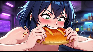 Funny Jokes and Boobs in Kitchen Part 2, Ai Animation