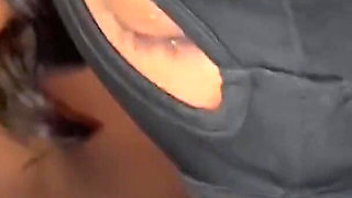 Pissing on Hubbys BBC Sucking Licking Every Drop of It