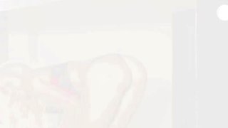 ThisIsGlamour Cara Brett Nightclub Racy Red Lingerie BTS