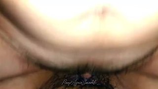 Accidental Creampie in Tight Pink Pussy - Innocent Stepsister Doggy Style