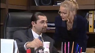 The Hot Secretary Dora Venter Gives Her Boss a Handjob and a Blowjob - Private Porn Sex Videos