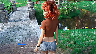 Off the record: cute red head girl in the park ep 7