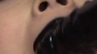 Bound Brunette Babe in Intense Fetish Orgasm Session