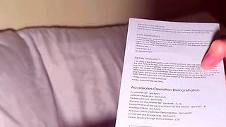 pinay stretching her realistic sex doll from Tantaly