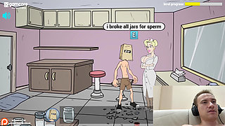 FuckerMen Hospital - Big Tits Nurse Sucks My Huge Cock  Adult Game Playthrough