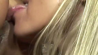 Two fabulous babes are having fun