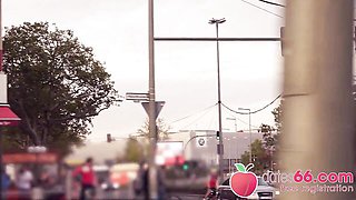 Glamorous Lou Nesbit at povpickups trailer