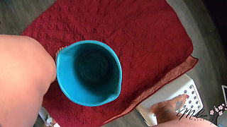 BBW Goddess Pee Bucket