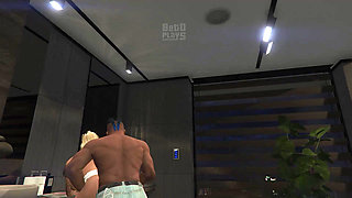 GTA 5 FRANKLIN CAPTAIN CRAZY DICK GIVING IT ALL OVER THE SAINTS GTA V