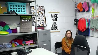 American teenager gets caught and penalized by guard