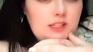 BBW Babysitter Loves Being Touched