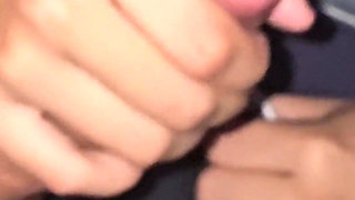 Brunette Sucks Young Huge Cock Until Thick Cum Flows Out