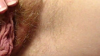 Pussy Masturbation with a Dildo