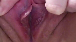 Juicy Pink Pussy Peeing in the Toilet
