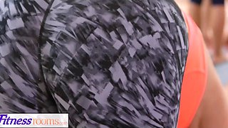 A group yoga workout takes a wild turn at the end