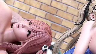 Honoka & Marie Rose - Group Sex 3D Animation - Tight Pussies & Cumshot (dead or Alive)