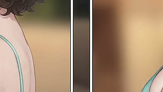 With Great Pleasure #12 - Animated Ai XXX Game - a Hot Foot Job with a MILF