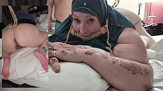 Hijabi Cripple Bum BDSM From Both Angles