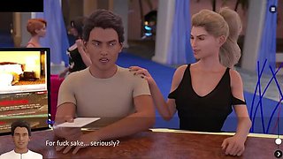 Redhead GF Swaps Cum With Nerdy Friend - Animated 3D Sex Game Playthrough