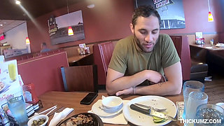 Thickumz - Alex Coal gets a load of cum on her ass