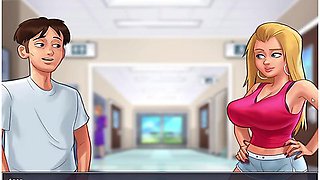 Korean Big Mom And Dad Seen Unlock In Summertime Saga With Car Toon