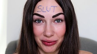 Brunette babe chelsea french solo masturbation