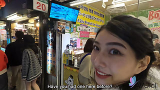POV Date with Smoking Hot Brunette Babe, Jiaxin