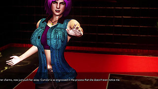 Furrhouse 1: David Mouth-fucks Asha Before Daisy & Throat Cum